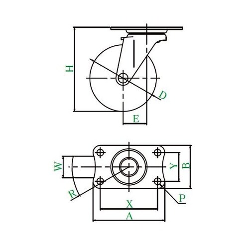 E−100UR E型 自在車プレート式