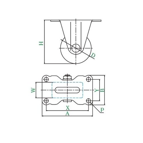 HR−75GNB HR型 固定車75mm
