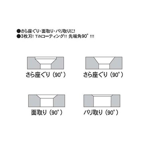 CS90S−0430TINカウンタシンク