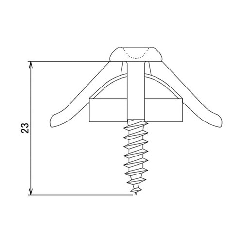 ショート連結波板ビス 12連X8本(96