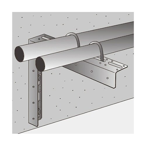 補強金物 多孔式アングル 3×300×3