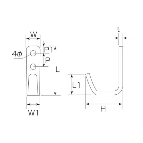 MYS100050 Jフック大バレル研磨