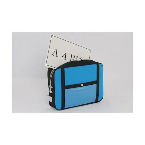 PLLU09 帆布メール用ポーチ 青