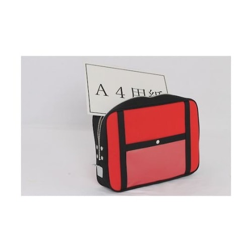 PLLU02 帆布メール用ポーチ 赤