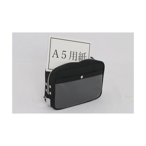 PMU01 ポーチ 馬蹄錠金具付 黒