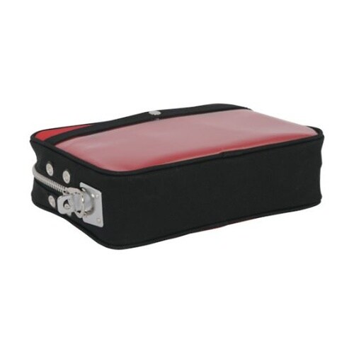 PMU02 ポーチ 馬蹄錠金具付 赤