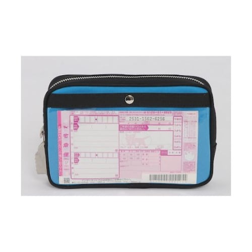 PSSED09 ポーチ 錠付 S 青