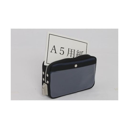 PSSED03 ポーチ 錠付 S 紺