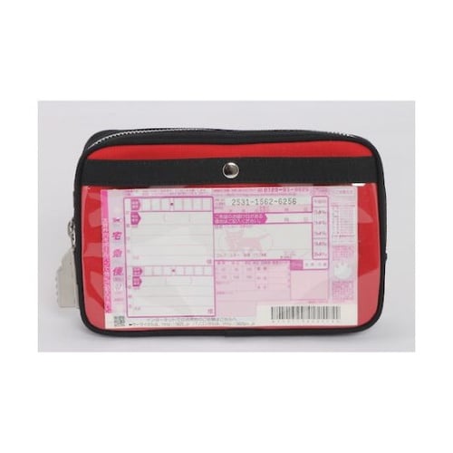 PSSED02 ポーチ 錠付 S 赤