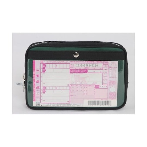 PSU07 ポーチ 馬蹄錠金具付 緑