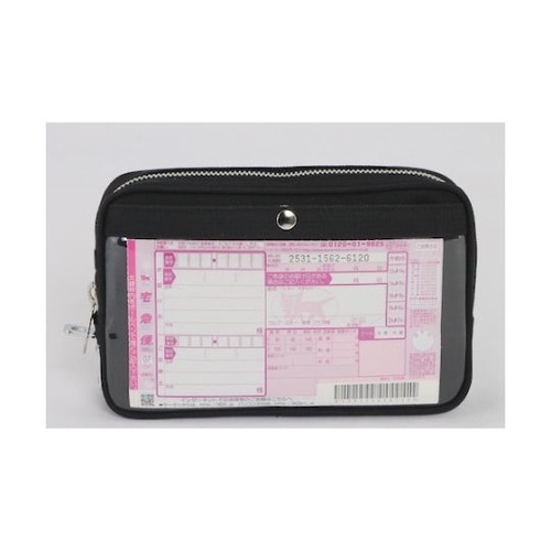 PSU01 ポーチ 馬蹄錠金具付 黒