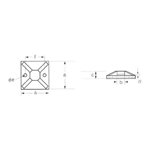 CK−40100個 コンベックスベース