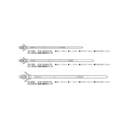 CV−200I 100本 コンベックス