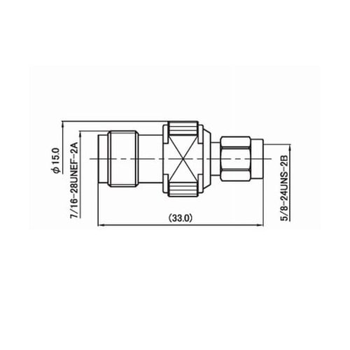 TNCJ−SMAP 変換コネクター