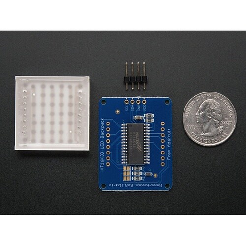 1051 LEDマトリックス基板(緑色)