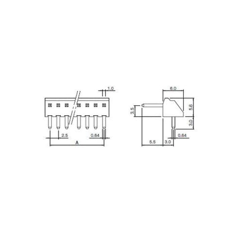 BS12P−SHF−1AA*10コネクタ