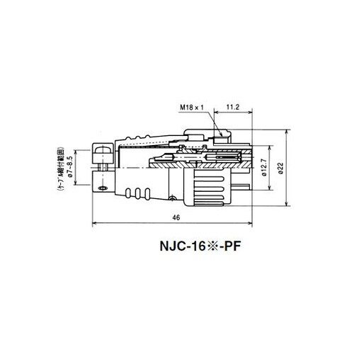 NJC168PF NJCプラグ