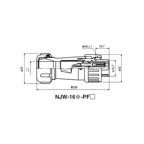 NJW163PF8 NJWプラグ 防水型