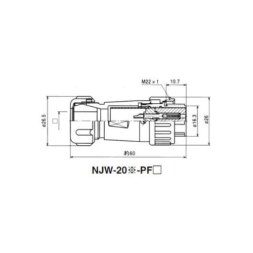 NJW204PF10 NJWプラグ