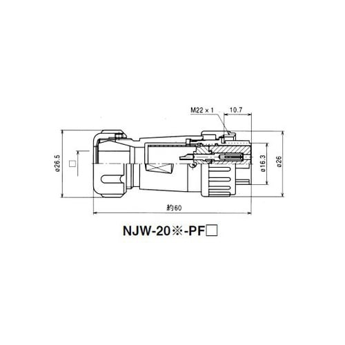 NJW205PF10 NJWプラグ