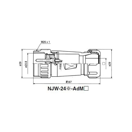 NJW242ADM15 NJWアダプター