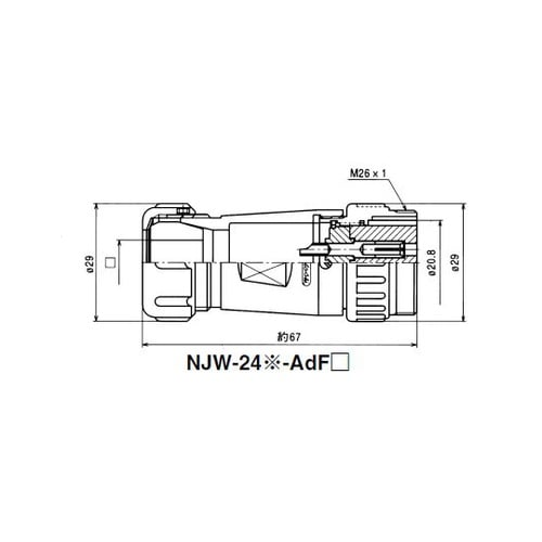 NJW2414ADF11 NJWアダプタ
