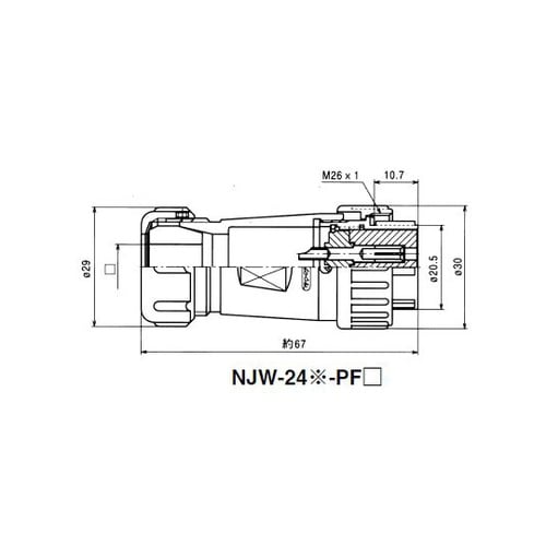 NJW2416PF13 NJWプラグ