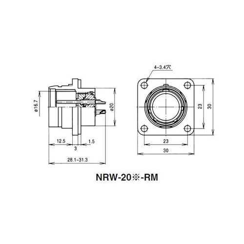 NRW2012RM NRWレセプタクル