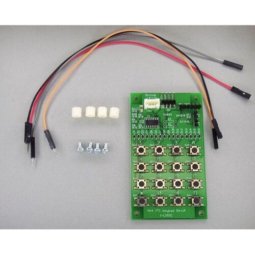 IC4X4 I2C接続4X4キーパッド