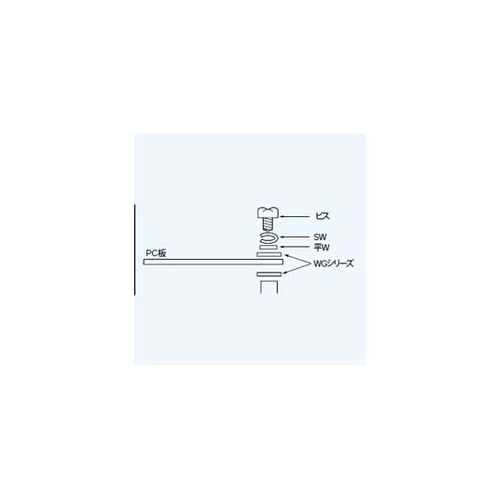 絶縁用平ワッシャー(ガラスエポキシ) M