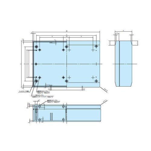 PR−200Bプラスチックケース