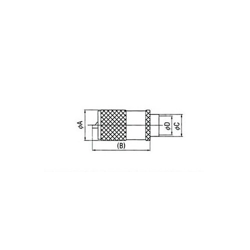 MP8 M型コネクター(8D用プラク)