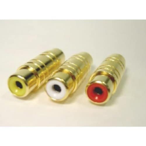 中継コネクター(RCAJ−RCAJ、3個