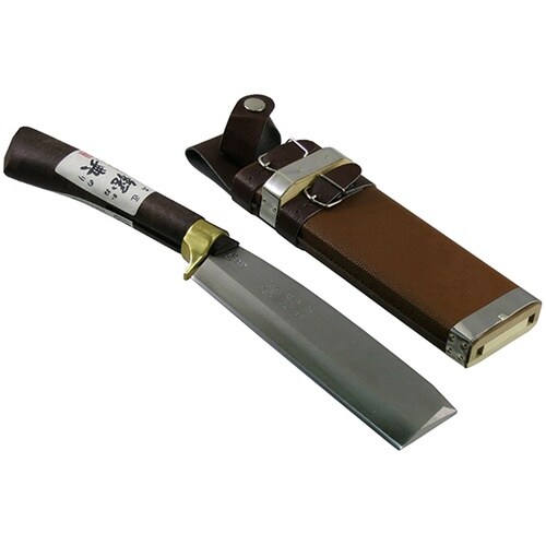 C−21 鋼付最高級鞘鉈 顎付 コブ柄