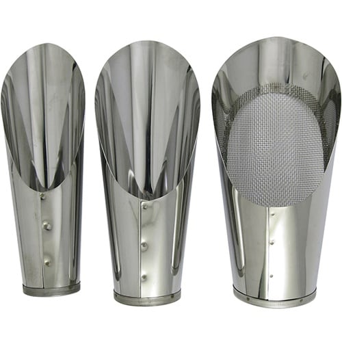 ステンレス 3ツ組 土入れ(アミ付)