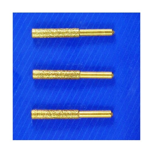 チタンコーティング CBNダイヤ砥石3本