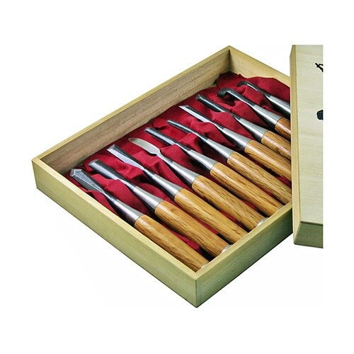 叩き木彫のみ 10本組