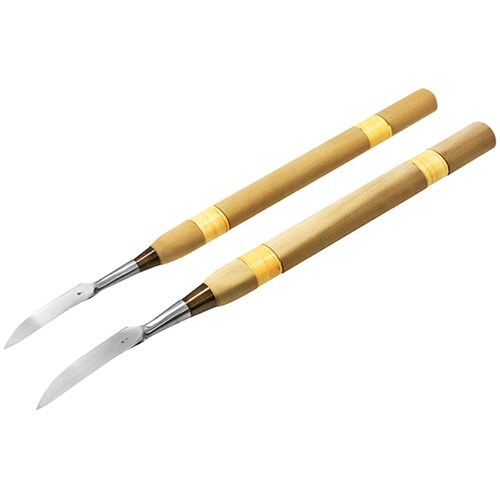 槍鉋 2本組 桐箱入