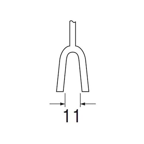 PR311A 止水栓キーU型 折