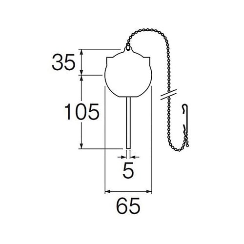PH84−93Xロータンクゴムフロート
