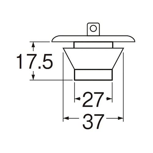 PH27−37クサリ付ゴム栓36ー38用