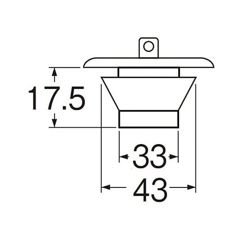PH27−43クサリ付ゴム栓42ー44用