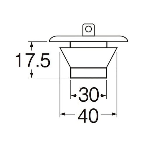 PH27−40クサリ付ゴム栓39ー41用