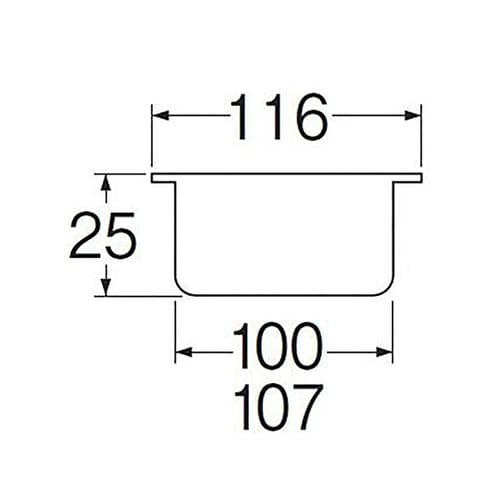 PH410B−100 兼用目皿