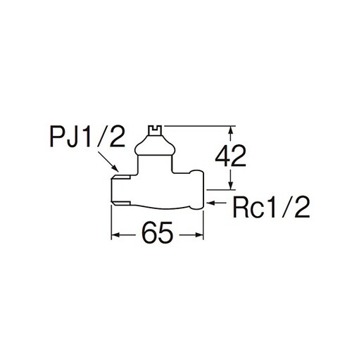 JV21AD−2−13 D式化粧バルブ