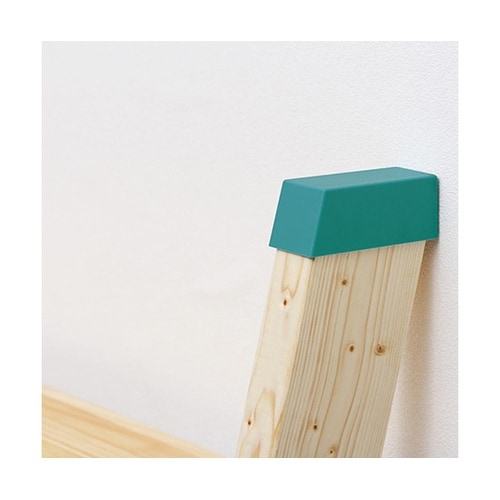 2×4立て掛けシェルフ ブルーグリーン