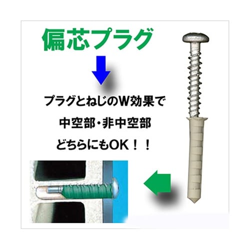 RS428 偏芯プラグ 75個入