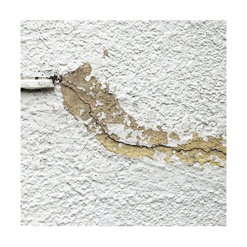 外壁ヒビ割れ補修 フレキシブル・ミラコン