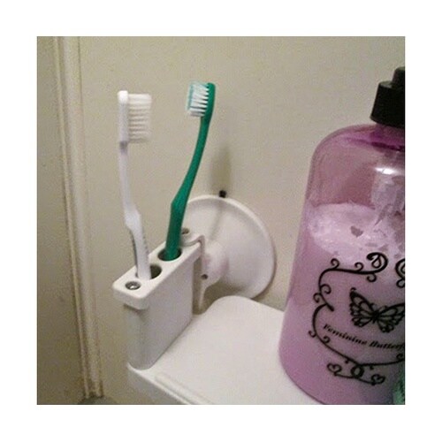 強力吸盤バス棚受け 白 68cm×13.