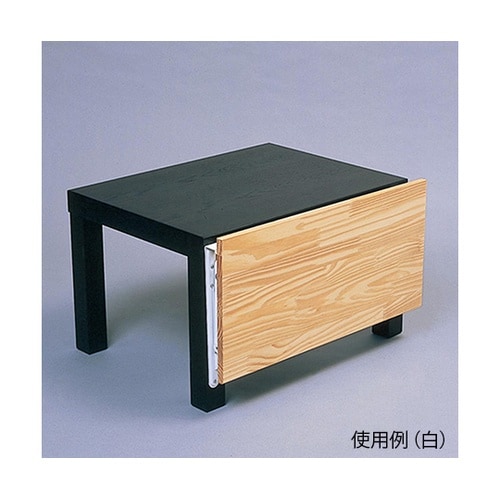 折りたたみ式棚受金具 黒 406mm 2